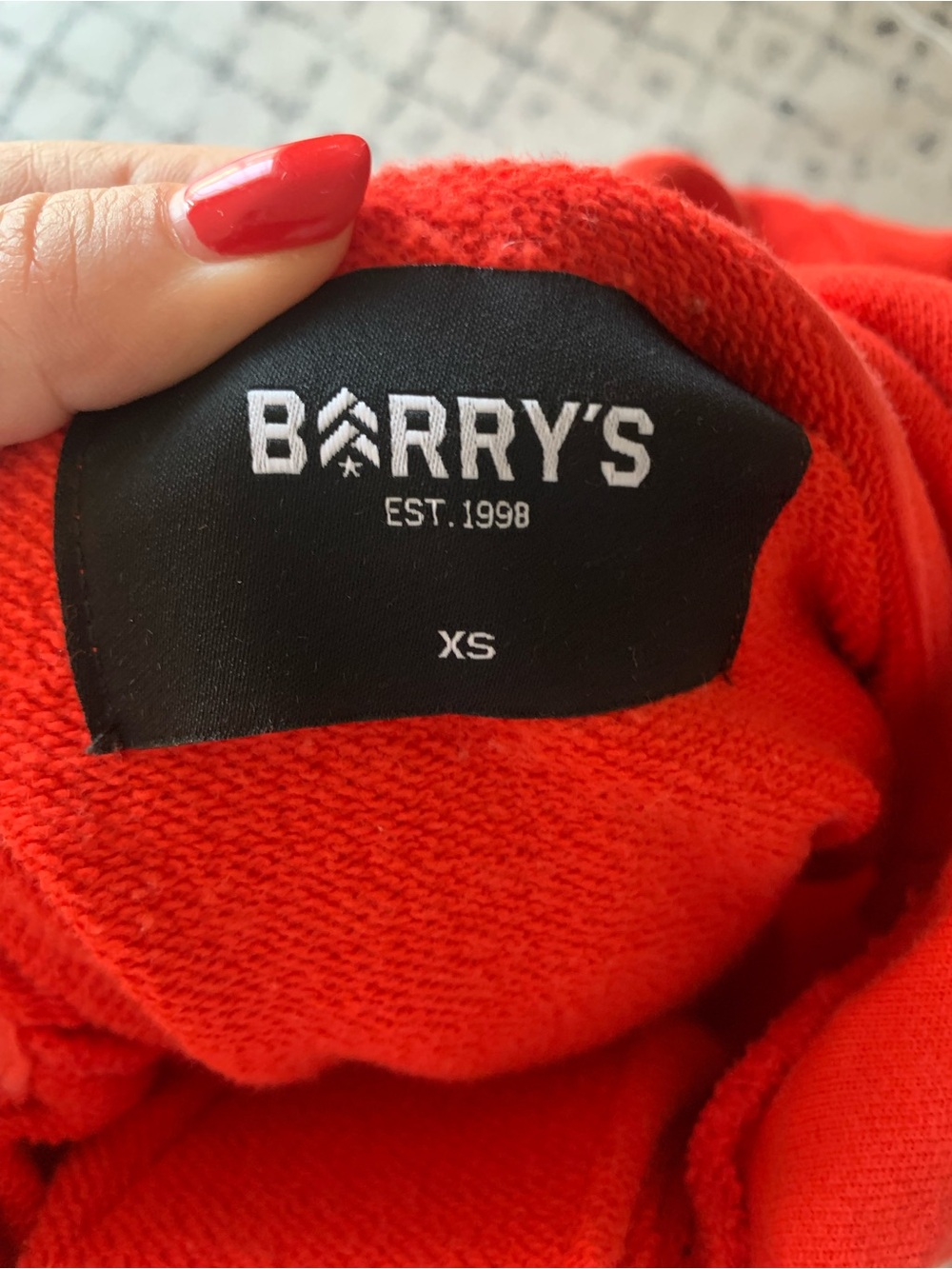 Barry’s Hooded Red Sweatshirt - Picture 3 of 4